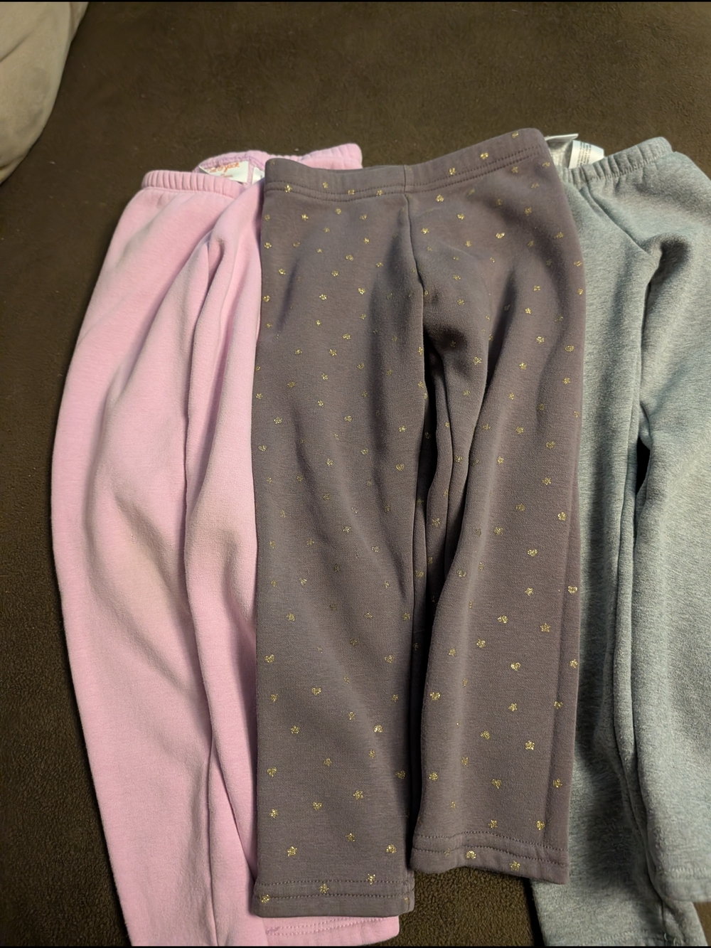 Set Of 3 Toddler Girl Leggings (Carter's and Cat & Jack)